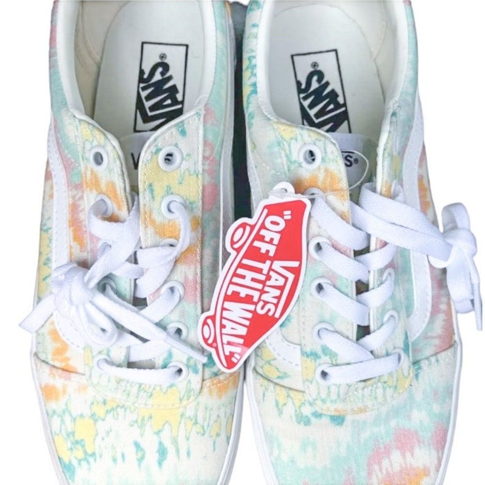 **RESERVED** Vans Ward Low Top Tie Dye Sneakers - Picture 10 of 13
